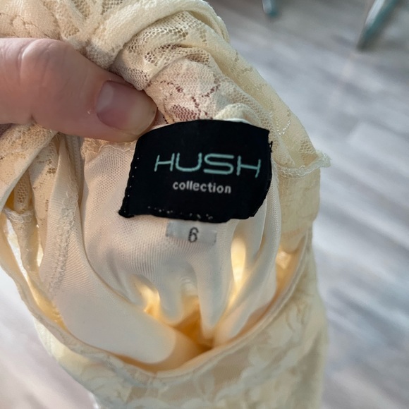 Hush lace cream dress size 6 - Picture 5 of 6